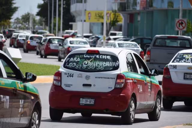 La manifestación la hicieron sobre el malecón de Campeche en protesta de la Ley de Movilidad