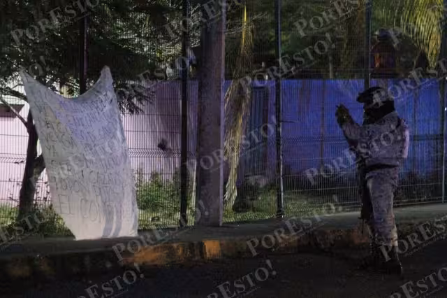 Elementos de seguridad de Quintana Roo tomaron conocimiento de los hechos y realizan operativo en la zona 221