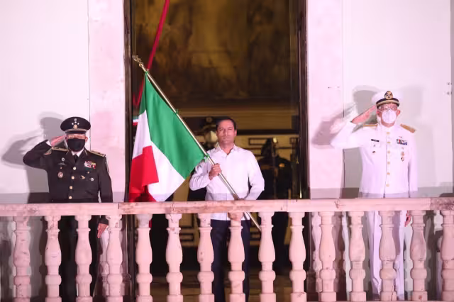Mauricio Vila será quien dé el Grito de Independencia desde el balcón principal del Palacio de Mérida