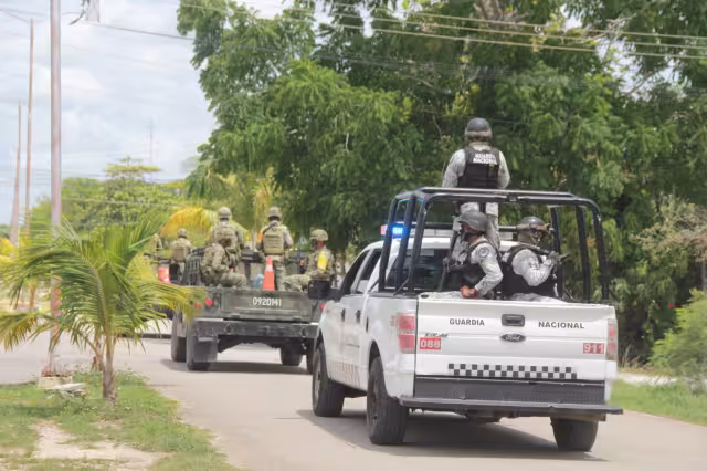 Operativo de seguridad en Felipe Carrillo Puerto
