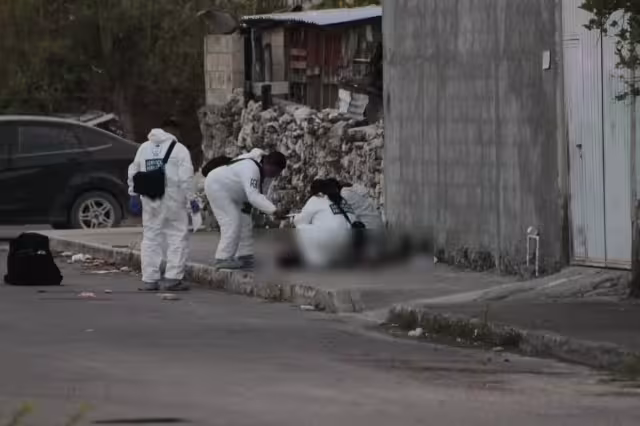 Los habitantes de la zona dormían, cuando fueron despertados por el ruido de las balas