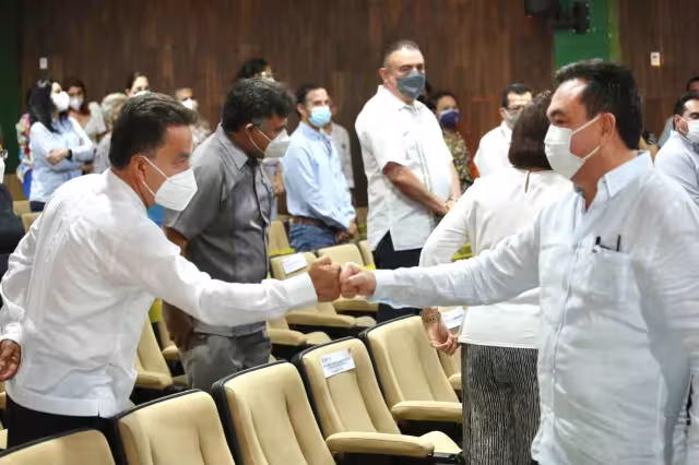 Liborio Vidal toma el puesto de titular de la Segey en una ceremonia el día de hoy