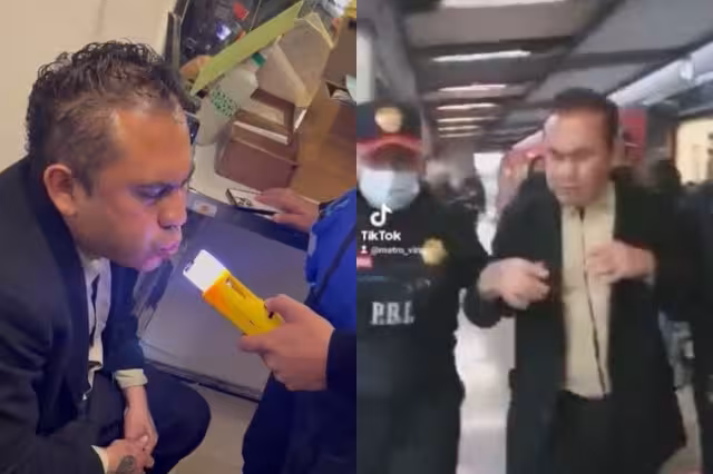Detienen a conductor del Metro que iba ebrio; lo acusan de tentativa de homicidio