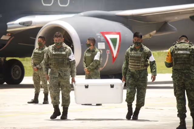 Hasta el momento de 1,769,585 vacunas contra el coronavirus, a las cuales se les suma el lote de 97,000