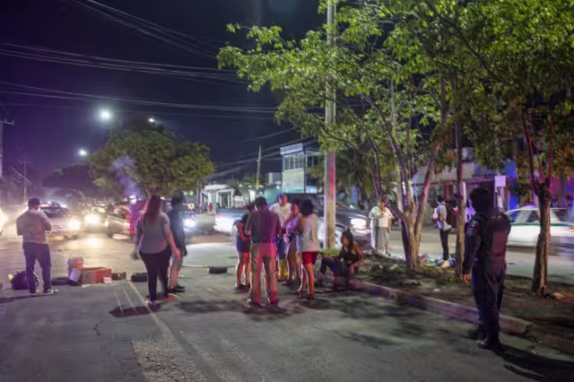 La medida de presión fue para exigir que les restablecieran de manera normal el suministro de energía eléctrica