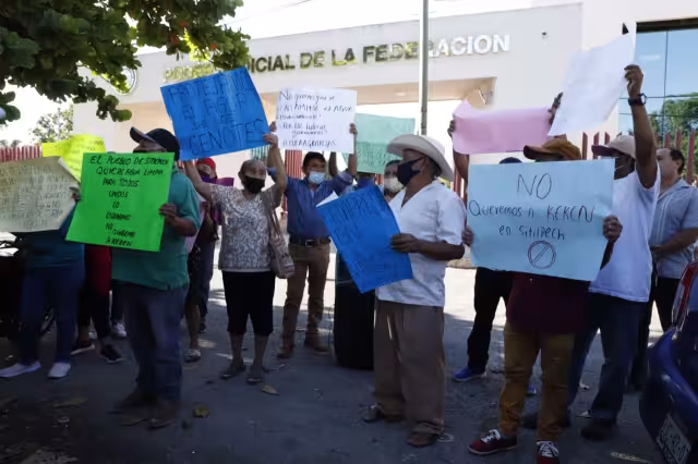 Los inconformes expusieron que en mayo presentaron la demanda de amparo en contra de la granja de cerdos, pero aún no hay un resolutivo