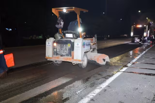 Las obras en el Periférico de Mérida se realizarán en horario nocturno