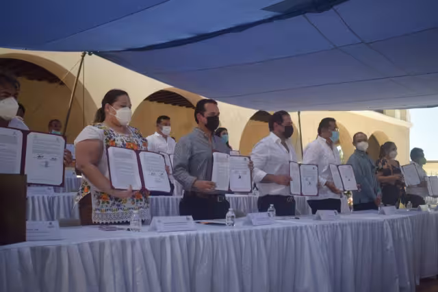 El acuerdo fue suscrito por 25 municipios