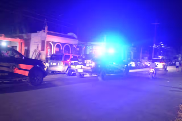 Las autoridades llegaron para tomar conocimiento de lo sucedido