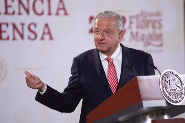 Presidente AMLO en conferencia de prensa