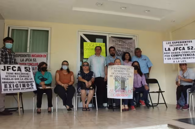Los cambios normativos a la Ley Federal del Trabajo indican que las jurisdicciones de Carmen y Campeche se conjunten