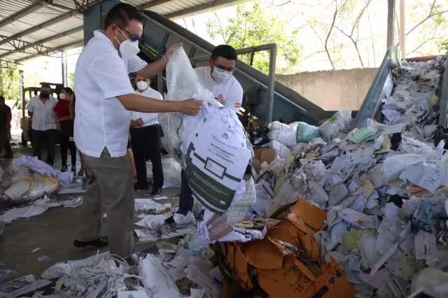 Cabe recordar que gran parte del material será reciclado para próximas jornadas