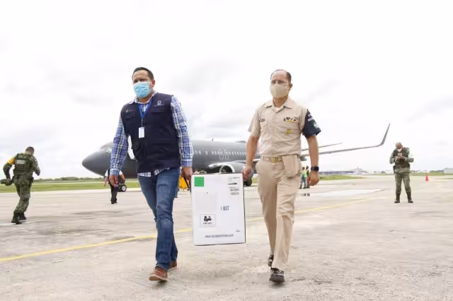 Arriban a Yucatán 149,340 vacunas anticovid sumándose a las  939,645 vacunas aplicadas en el estado