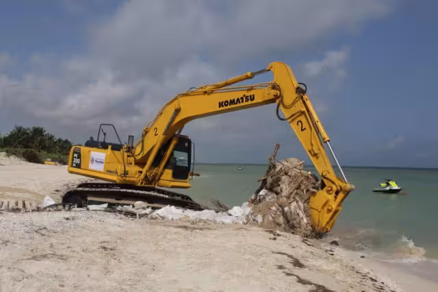 Estas acciones evitarán la erosión en las playas y brindarán mayor espacio en las costas yucatecas