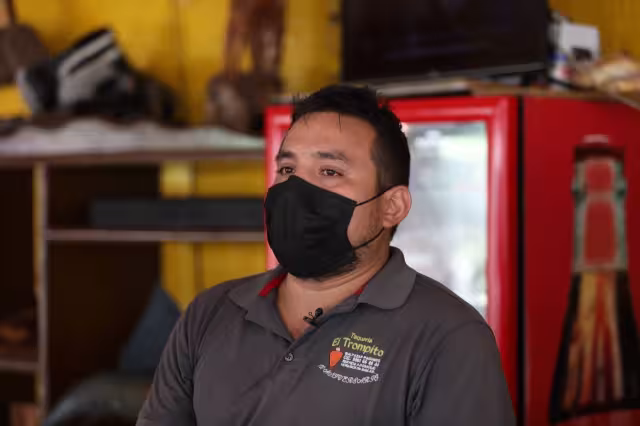 Los locatarios de la zona esperan que mejoren sus ventas con la construcción