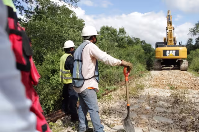 Los trabajos del Tren Maya en el Sureste continuarán conforme a lo planeado