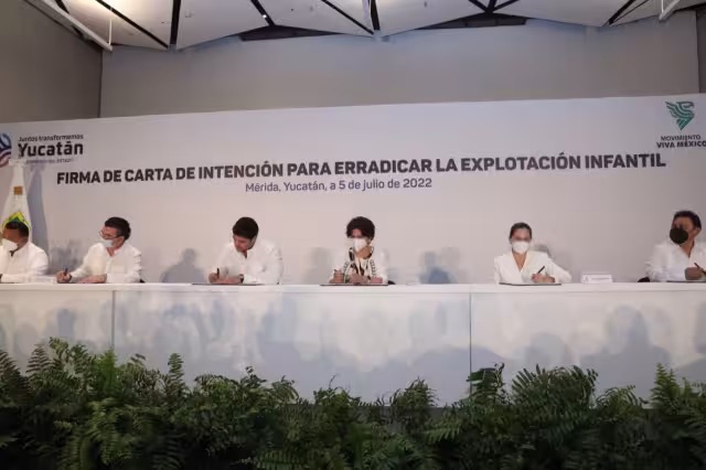 Gobierno de Yucatán firma con EUA programa para erradicar la explotación sexual infantil