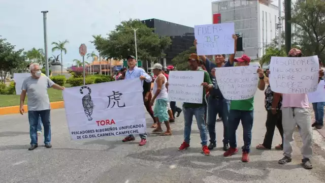 Pescadores de Campeche han manifestado en varias ocasiones las afectaciones de aquel daño ecológico hecho en 2010
