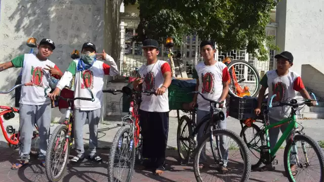 Los antorchistas son jóvenes de 17 y 18 años