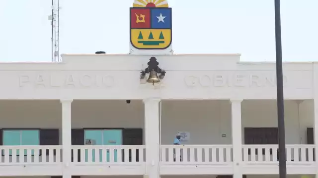 El palacio de gobierno se encuentra en Chetumal, Quintana Roo