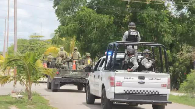 Operativo de seguridad en Felipe Carrillo Puerto