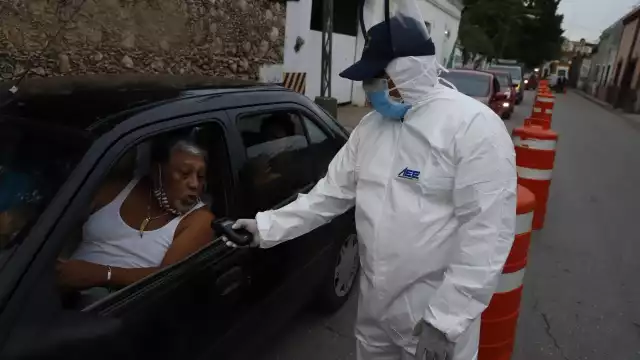 Las pruebas de alcoholimetría se estan realizando en la calle 71 entre 62 y 64 del centro