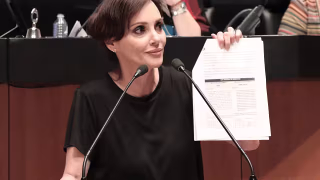 Lilly Téllez quiso poner en jaque a la secretaria de Seguridad Pública Rosa Icela Rodríguez Durante su comparecencia