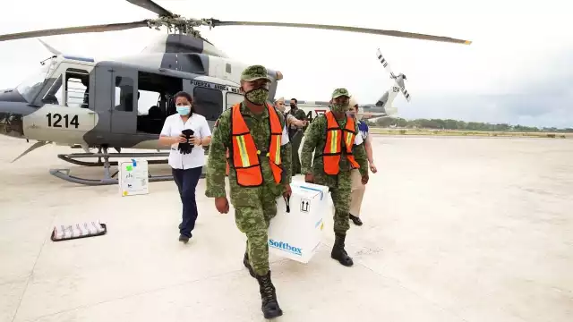 Se espera la llegada de más vacunas, para inocular a las ciudades más grandes del estado que son Cancún y Chetumal