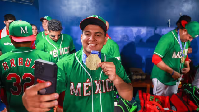 Pese a la lluvia la novena mexicana logró alcanzar la presea dorada