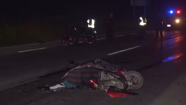 En tan solo cuatro días ya van nueve accidentes de motocicleta en esa carretera