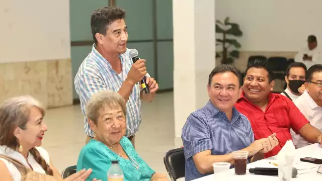 Los comerciantes le dieron su apoyo a Liborio Vidal en su búsqueda por la gubernatura de Yucatán