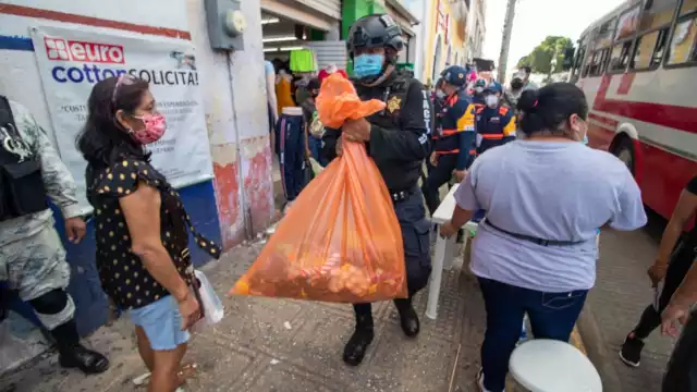 Los decomisos fueron en los alrededores de los mercados Lucas de Gálvez y San Benito de Mérida