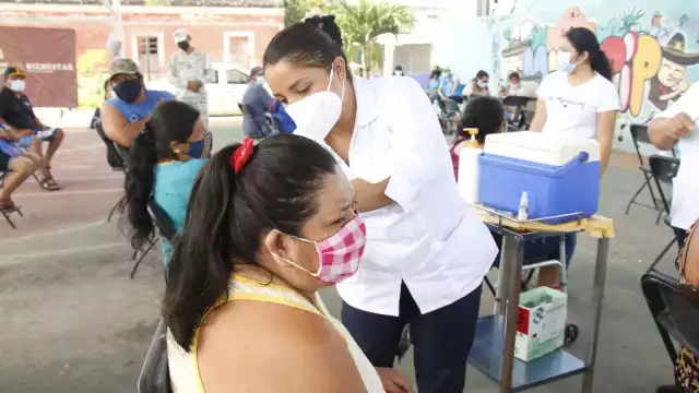 En esta jornada de vacunación, los adultos de 40 a 49 de 18 municipios terminarán su esquema de vacunación