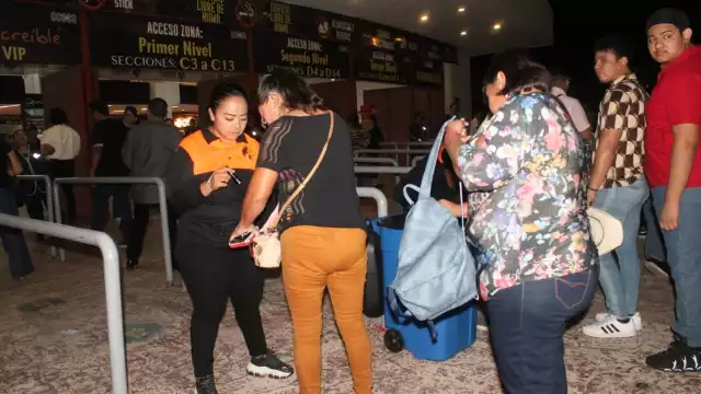 Los accesos lucieron llenos desde muy temprano