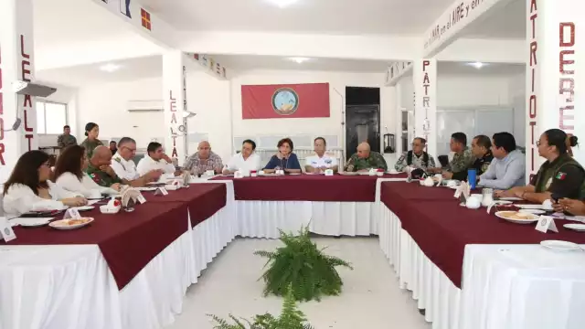 Reunión entre la SGG y la Mesa Estatal de Coordinación para la Construcción de Paz y Seguridad