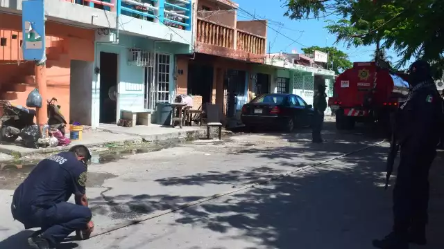 Un departamento en la colonia Canul Reyes de Progreso se incendió a causa de un corto circuito