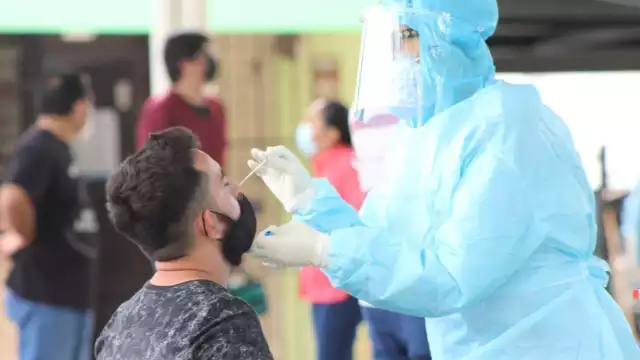 El módulo se instaló a fin de detener la cadena de contagios de COVID-19