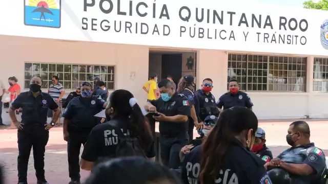 El elemento implicado, dijo ser la líder y vocal de la manifestación ocurrida recientemente durante el cambio de administración en Cozumel