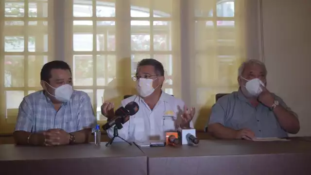 En rueda de prensa, el presidente estatal del partido, Luis Manzanero Villanueva, presentó un documento con las propuestas para la agenda de trabajo de la próxima administración municipal