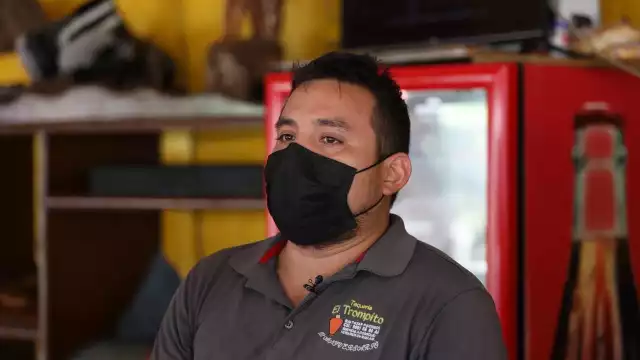 Los locatarios de la zona esperan que mejoren sus ventas con la construcción