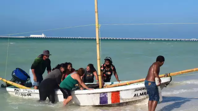 Las 'Gaviotas' en Progreso arriesgan su seguridad para poder alimentar a sus familias