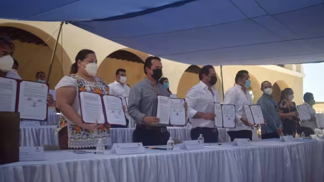 El acuerdo fue suscrito por 25 municipios