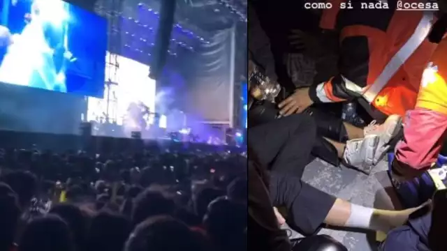 Fans de Lana del Rey sufren terrible caída en el Foro Sol