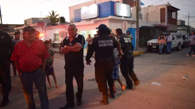 Uno de los heridos fue un hombre de la tercera edad que quedó inconsciente