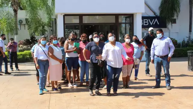 Los afectados cuestionaron la falta de voluntad del presidente municipal de Ciudad del Carmen