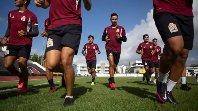 El encuentro se lleva a cabo en el estadio "Mario Villanueva Madrid"
