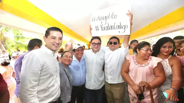 Liborio Vidal pidió más alianzas y menos divisiones en su visita a Tekax