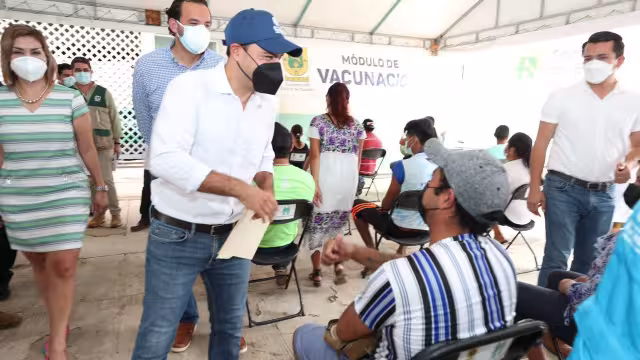 24 municipios de Yucatán estarán recibiendo la tercera dosis de refuerzo contra COVID-19