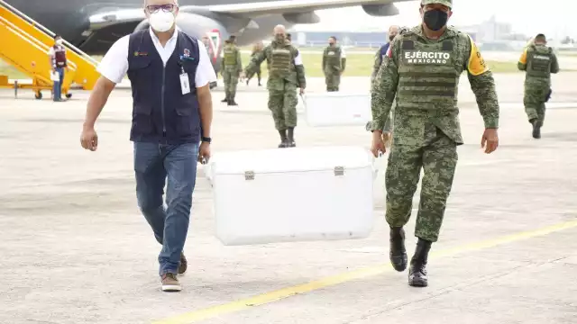 Las dosis serán almacenadas hasta determinar a qué municipios serán destinadas