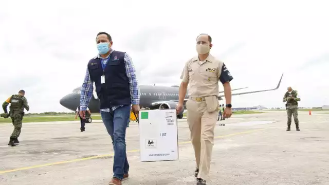 Arriban a Yucatán 149,340 vacunas anticovid sumándose a las  939,645 vacunas aplicadas en el estado